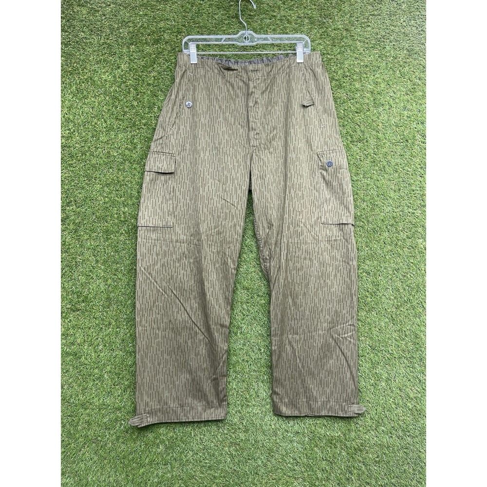 East German Raindrop Camo Pants Mens 32x28 m52 Cargo Button Fly